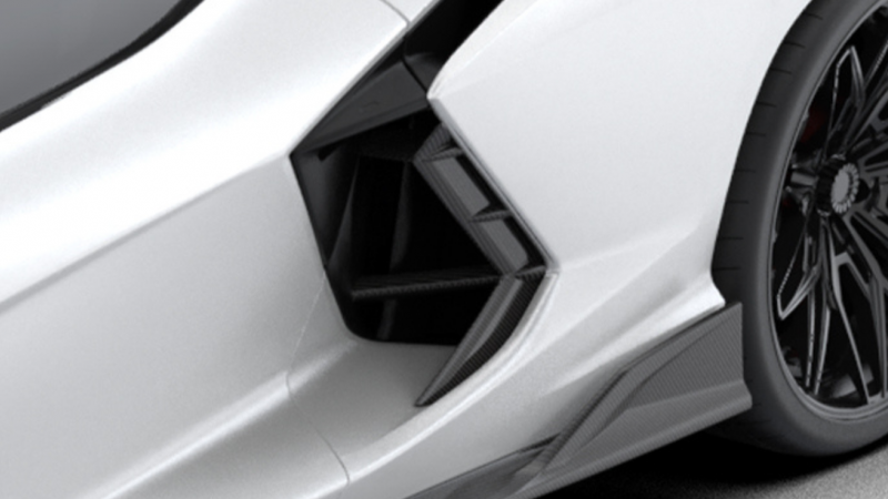 Photo of 1016 Industries Carbon Side Intake Vents for the Lamborghini Revuelto - Image 2